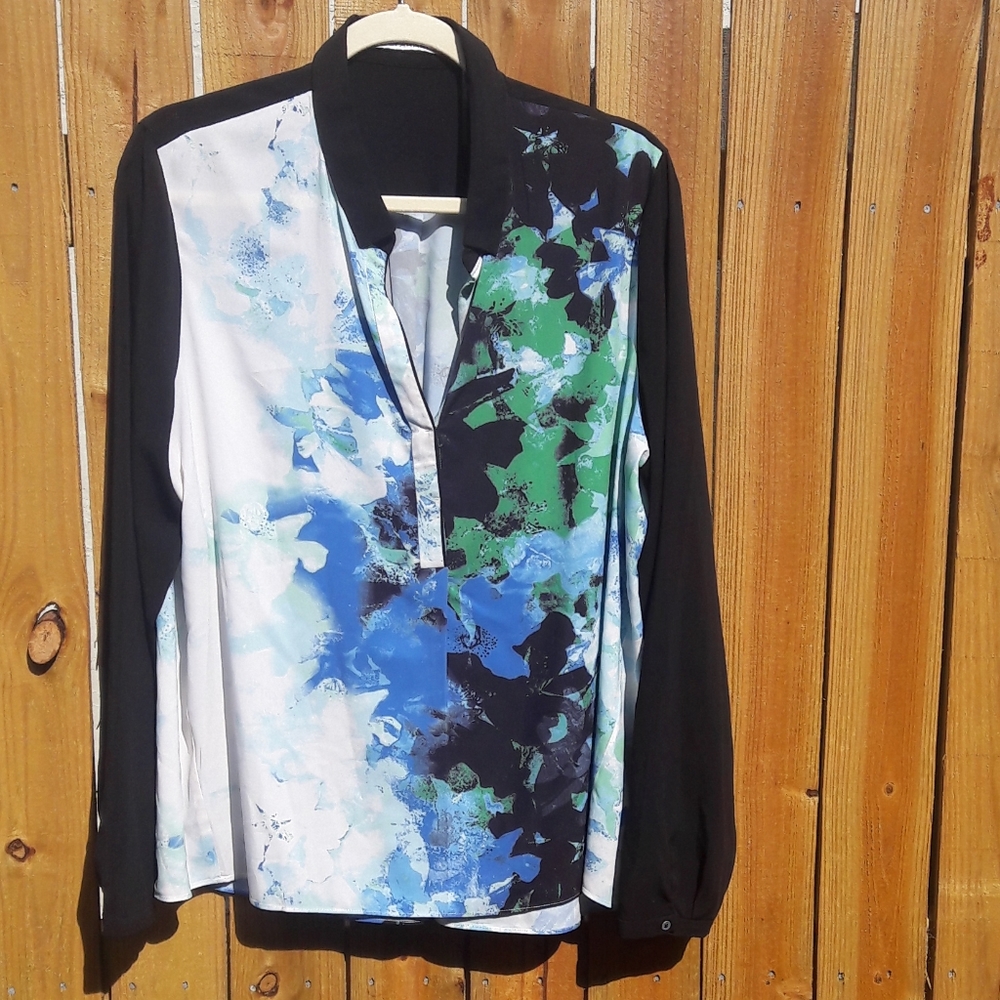 Tahari blouse XL
